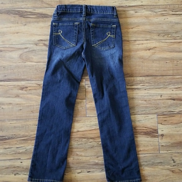 Girl's Denim Jeggings - Picture 4 of 5